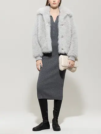 LUISA CERANO | Jacke in Felloptik | 